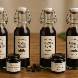 organic vanilla bean pastes